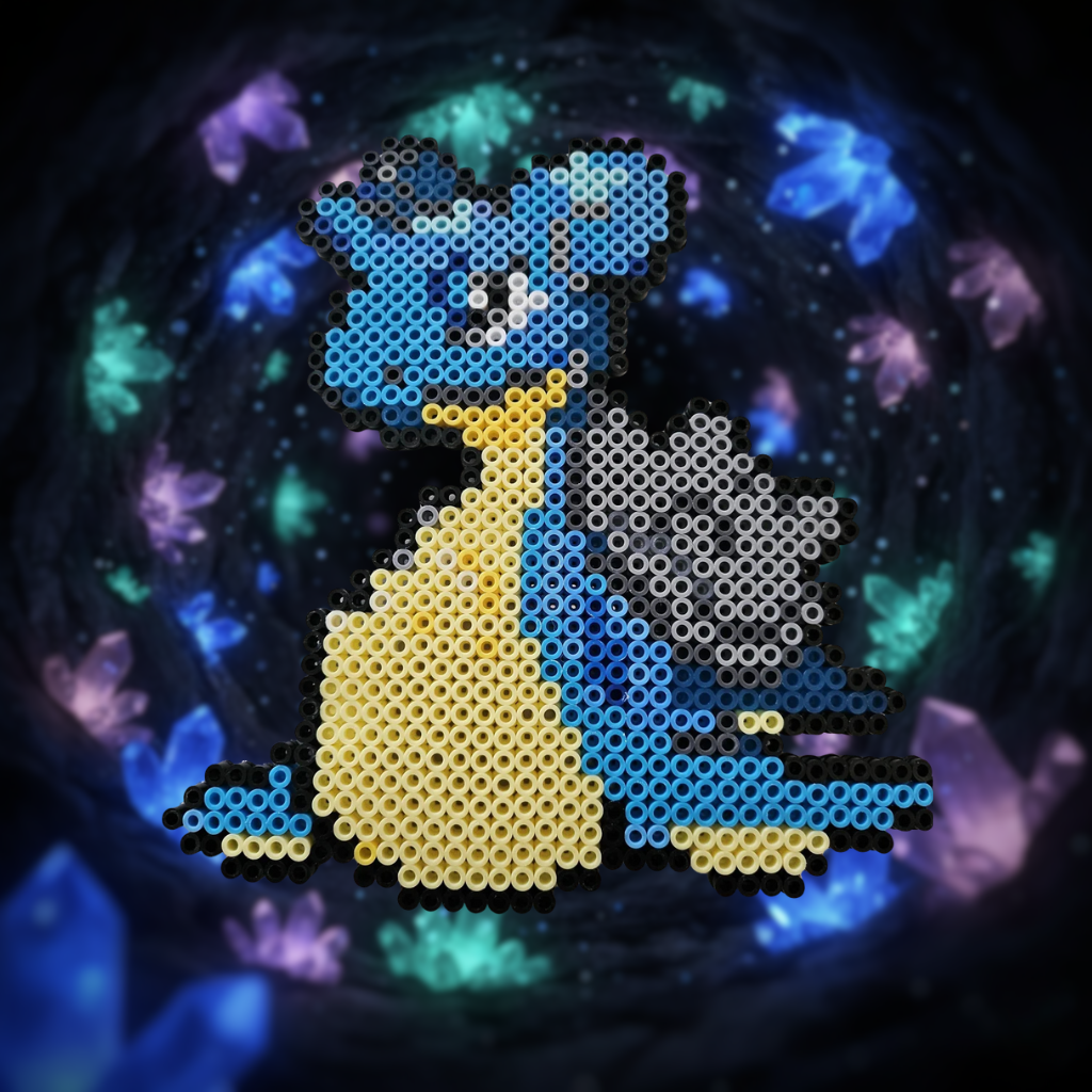 Lapras pärlplatta mönster